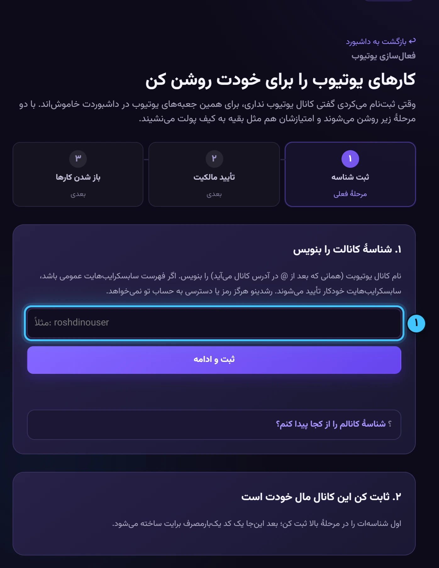 روشنکردن یک شبکه — تصویر واقعی پنل رشدینو